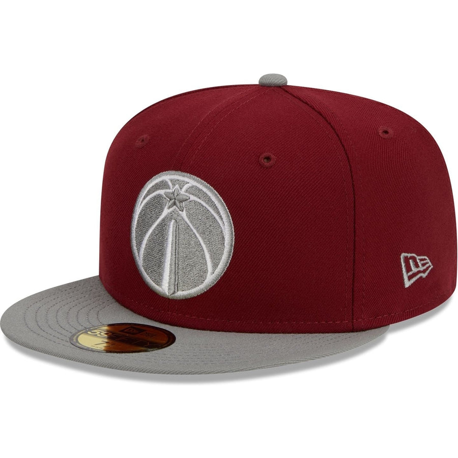 New Era Washington Wizards Colorpack Burgundy/Grey 2023 59FIFTY Fitted Hat