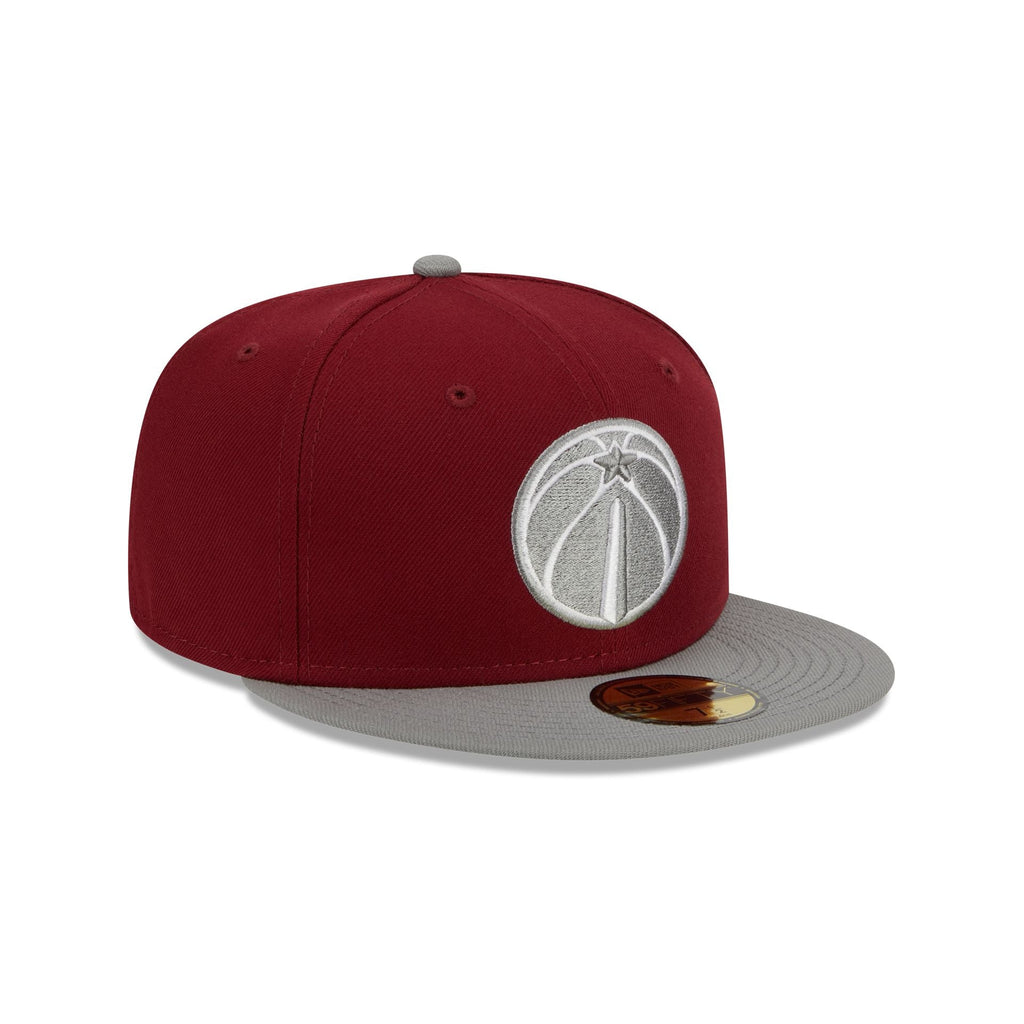 New Era Washington Wizards Colorpack Burgundy/Grey 2023 59FIFTY Fitted Hat