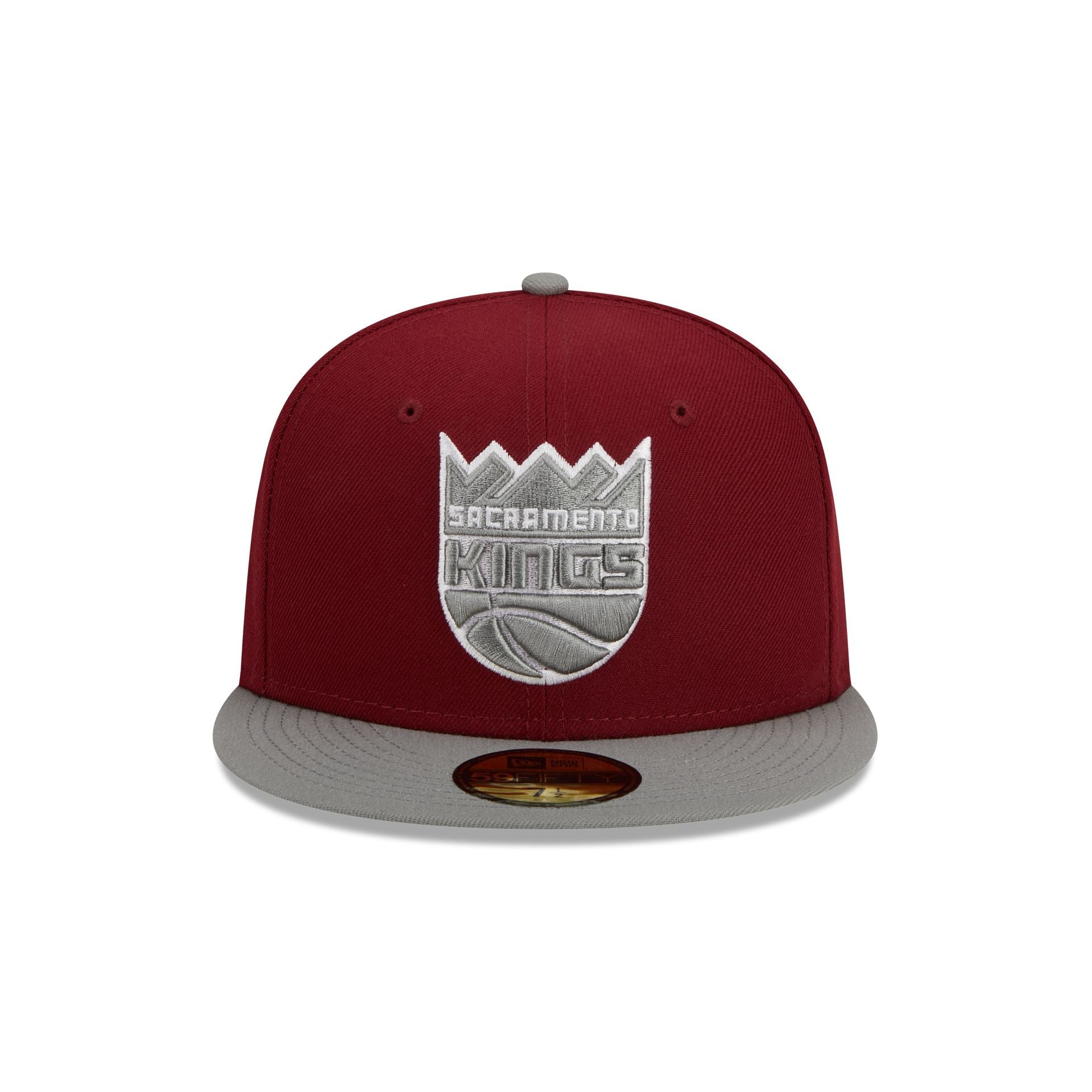 New Era Sacramento Kings Colorpack Burgundy/Grey 2023 59FIFTY Fitted H