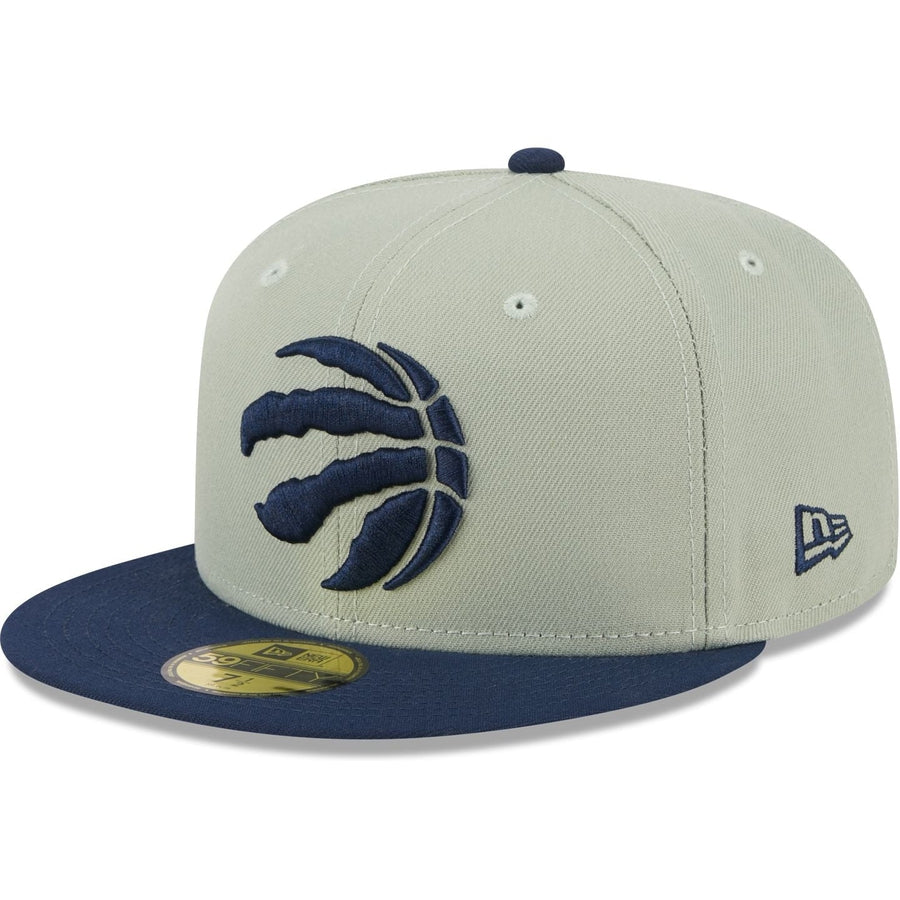New Era Toronto Raptors Colorpack Gray/Navy 2023 59FIFTY Fitted Hat