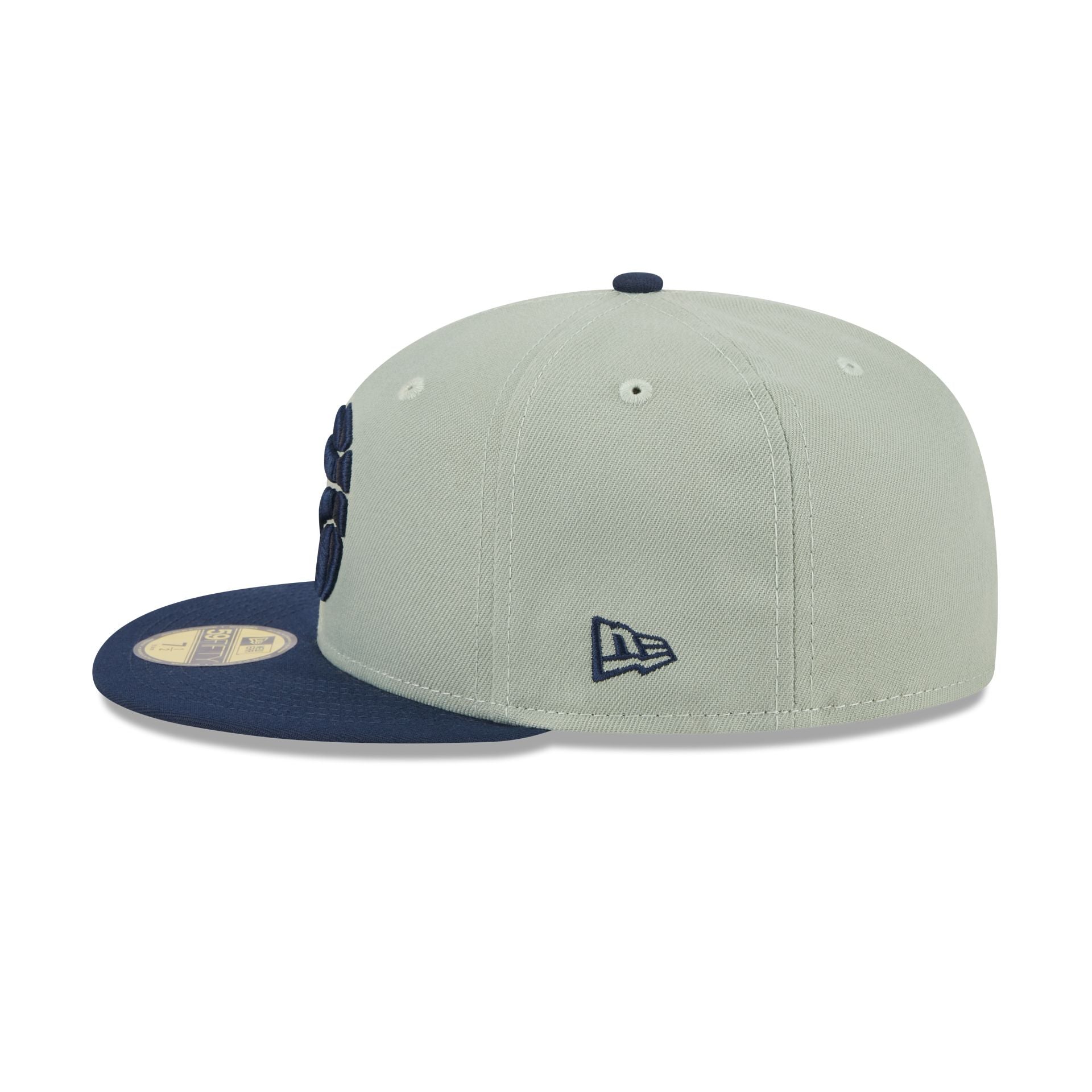 New Era Toronto Raptors Colorpack Gray/Navy 2023 59FIFTY Fitted Hat