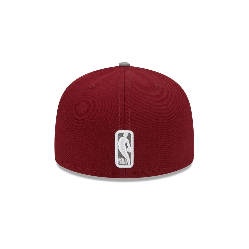New Era Cleveland Cavaliers Colorpack Burgundy/Grey 2023 59FIFTY Fitted Hat