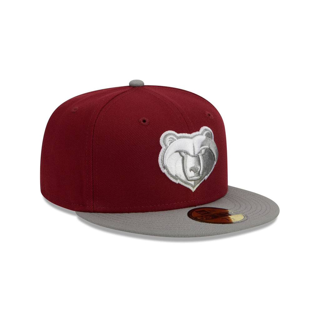 New Era Memphis Grizzlies Colorpack Burgundy/Grey 2023 59FIFTY Fitted Hat