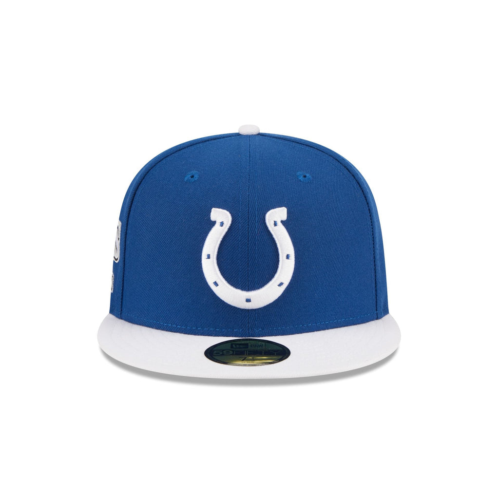New Era Indianapolis Colts Throwback Hidden 2023 59FIFTY Fitted Hat