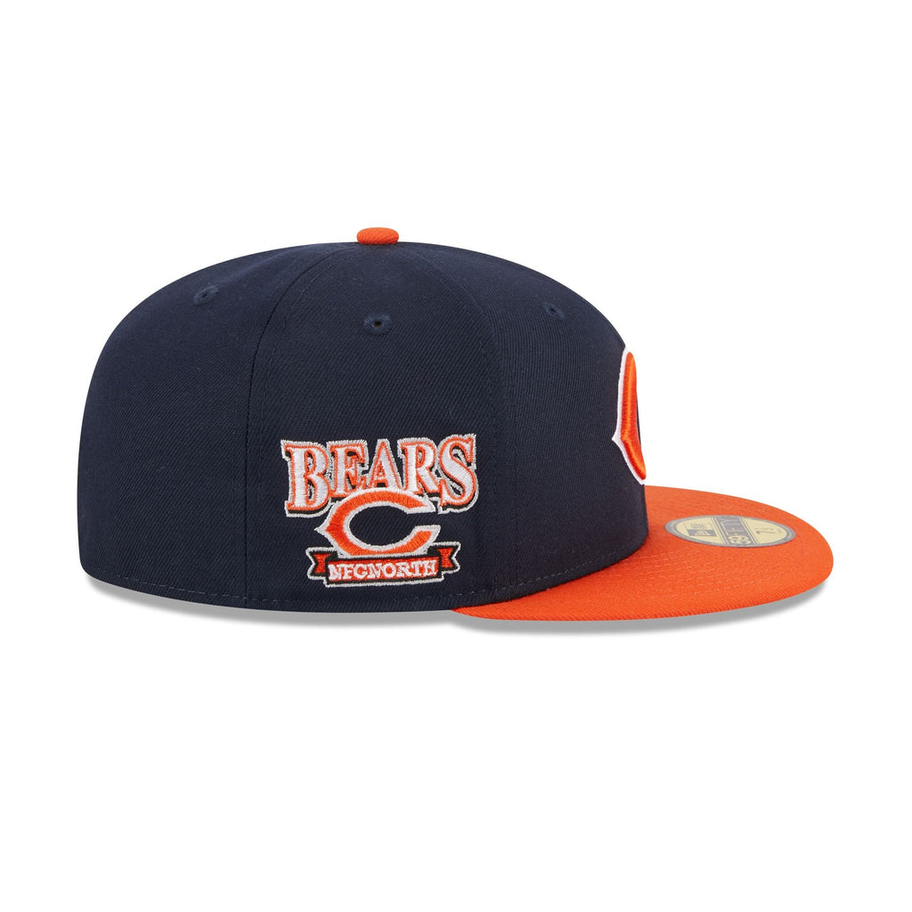 New Era Chicago Bears Throwback Hidden 2023 59FIFTY Fitted Hat
