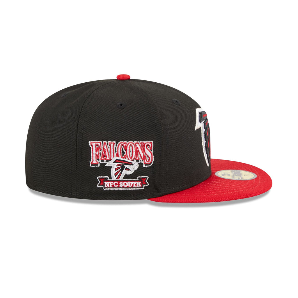 New Era Atlanta Falcons Throwback Hidden 2023 59FIFTY Fitted Hat