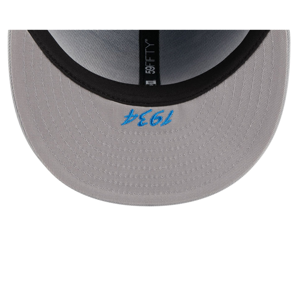 New Era Detroit Lions Throwback Hidden 2023 59FIFTY Fitted Hat