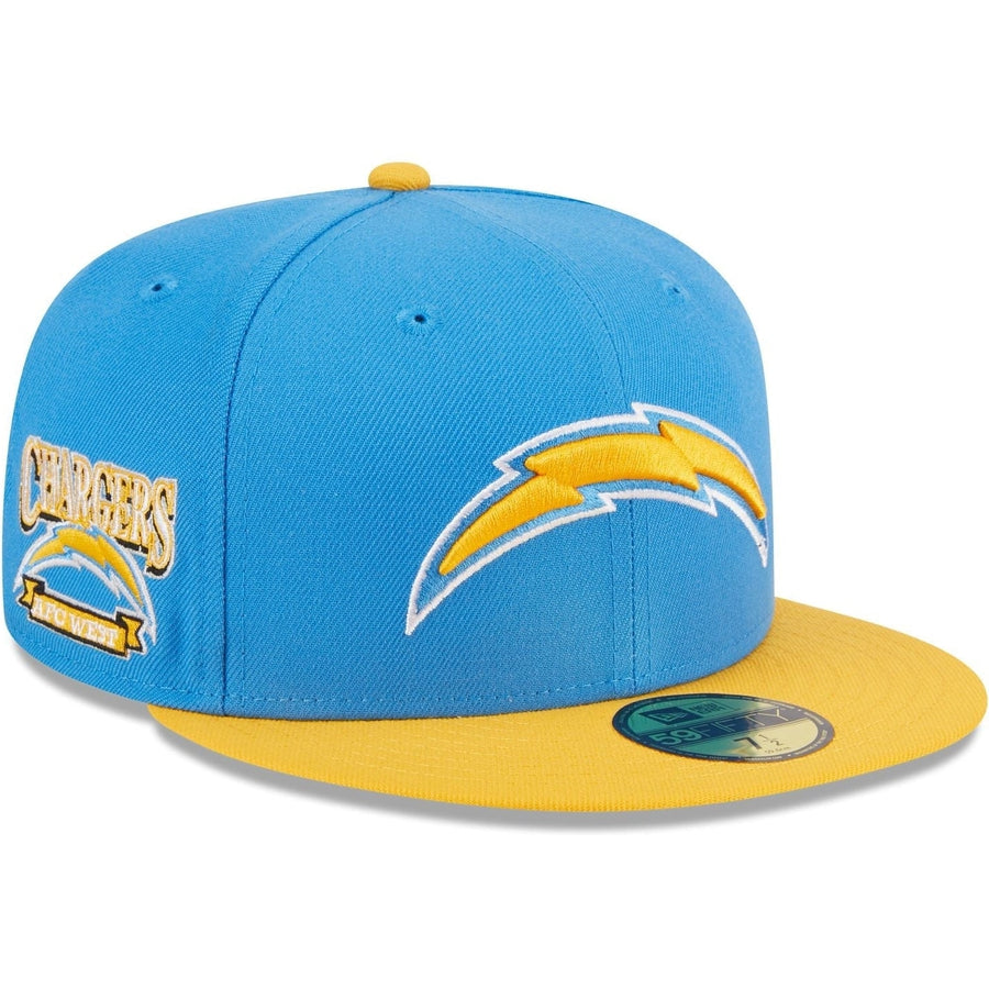 New Era Los Angeles Chargers Throwback Hidden 2023 59FIFTY Fitted Hat
