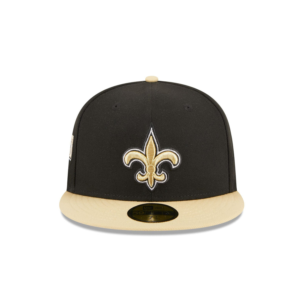 New Era New Orleans Saints Throwback Hidden 2023 59FIFTY Fitted Hat
