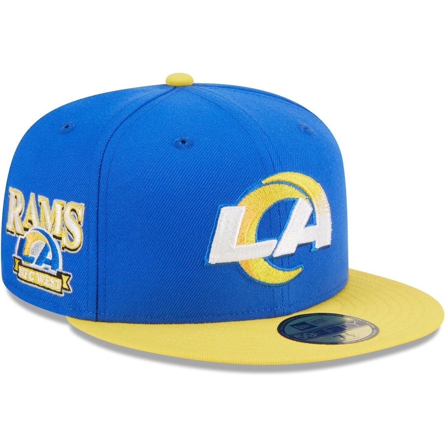 New Era Los Angeles Rams Throwback Hidden 2023 59FIFTY Fitted Hat