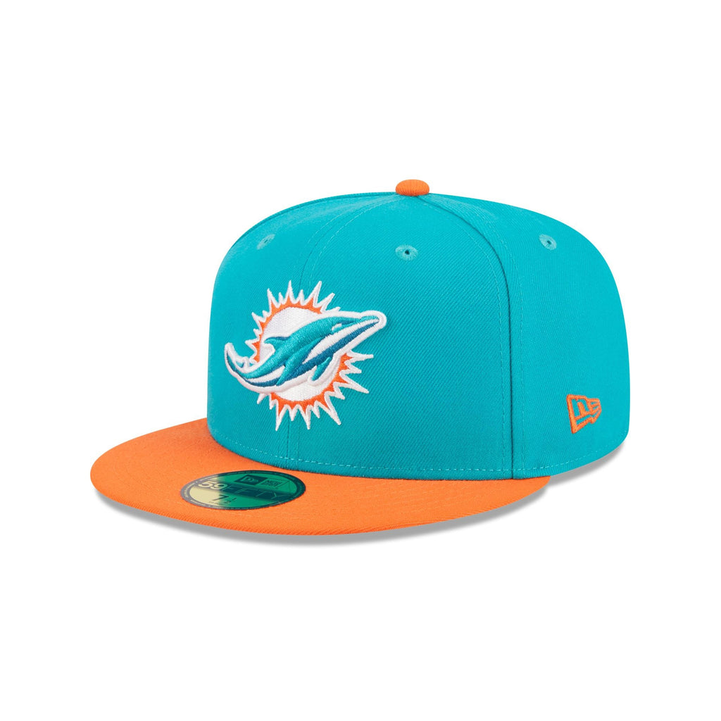 New Era Miami Dolphins Throwback Hidden 2023 59FIFTY Fitted Hat