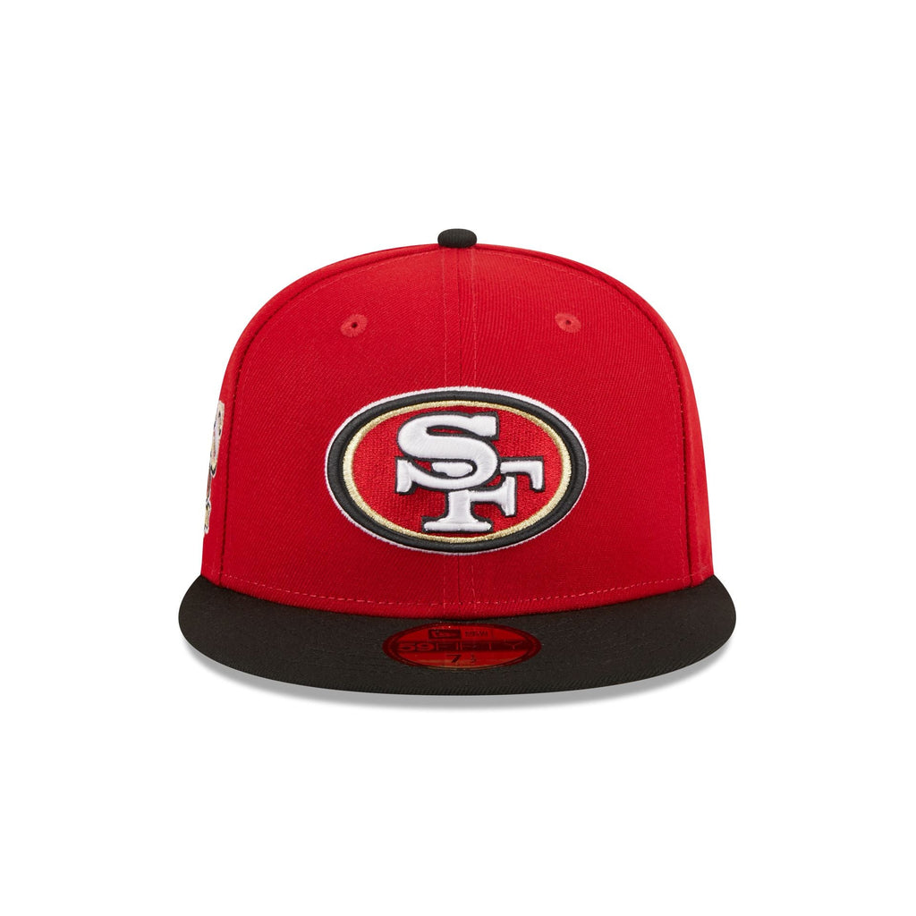 New Era San Francisco 49ers Throwback Hidden 2023 59FIFTY Fitted Hat