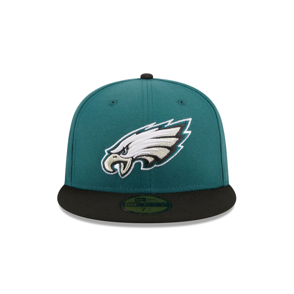 New Era Philadelphia Eagles Throwback Hidden 2023 59FIFTY Fitted Hat