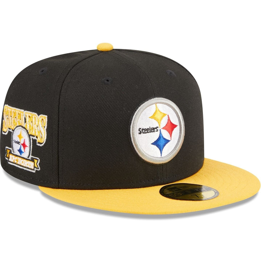 New Era Pittsburgh Steelers Throwback Hidden 2023 59FIFTY Fitted Hat