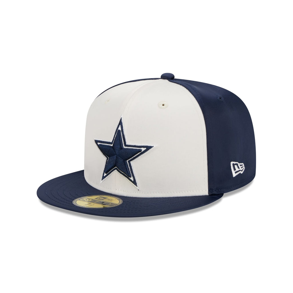 New Era Dallas Cowboys Throwback Satin 2023 59FIFTY Fitted Hat