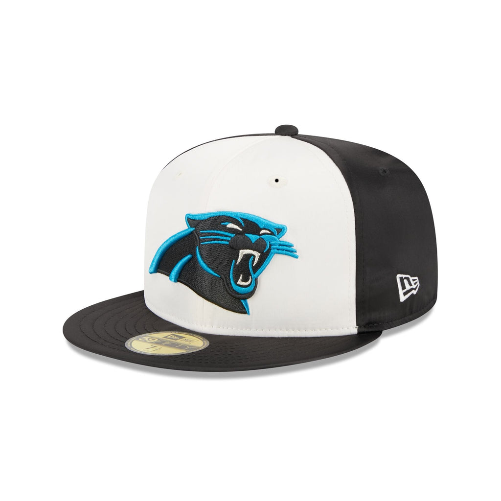 New Era Carolina Panthers Throwback Satin 2023 59FIFTY Fitted Hat