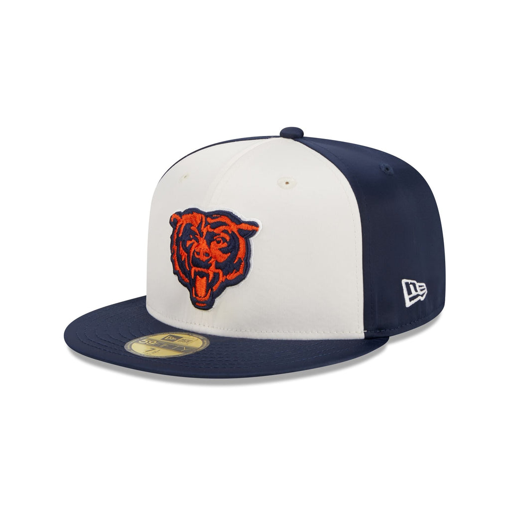 New Era Chicago Bears Throwback Satin 2023 59FIFTY Fitted Hat
