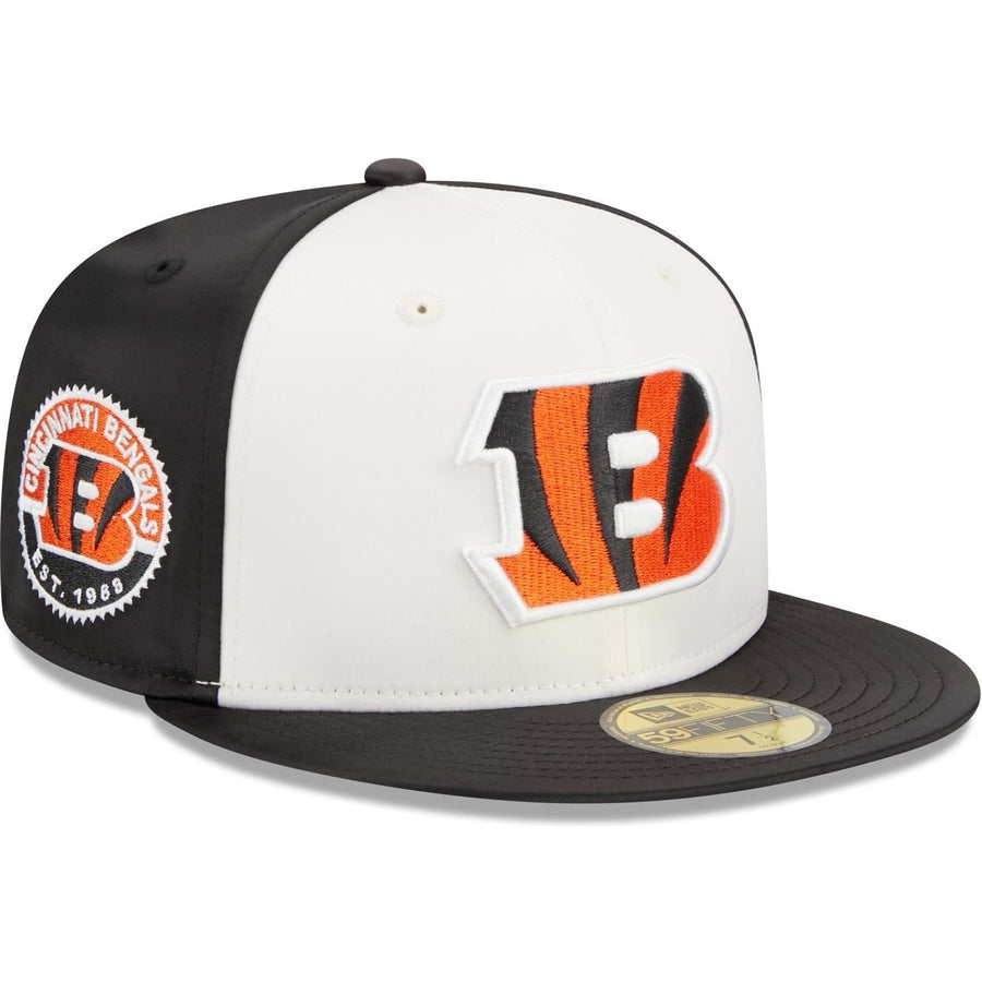 New Era Cincinnati Bengals Throwback Satin 2023 59FIFTY Fitted Hat