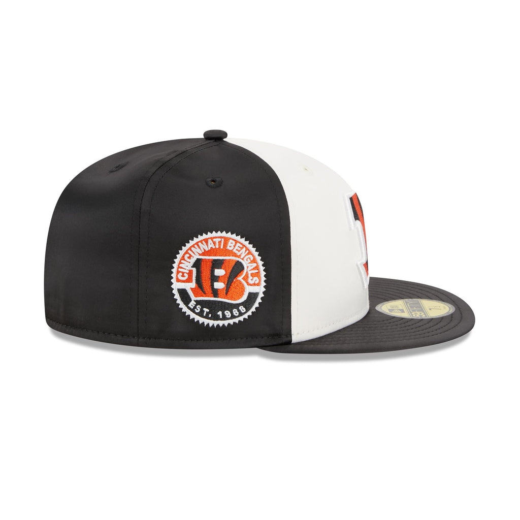 New Era Cincinnati Bengals Throwback Satin 2023 59FIFTY Fitted Hat