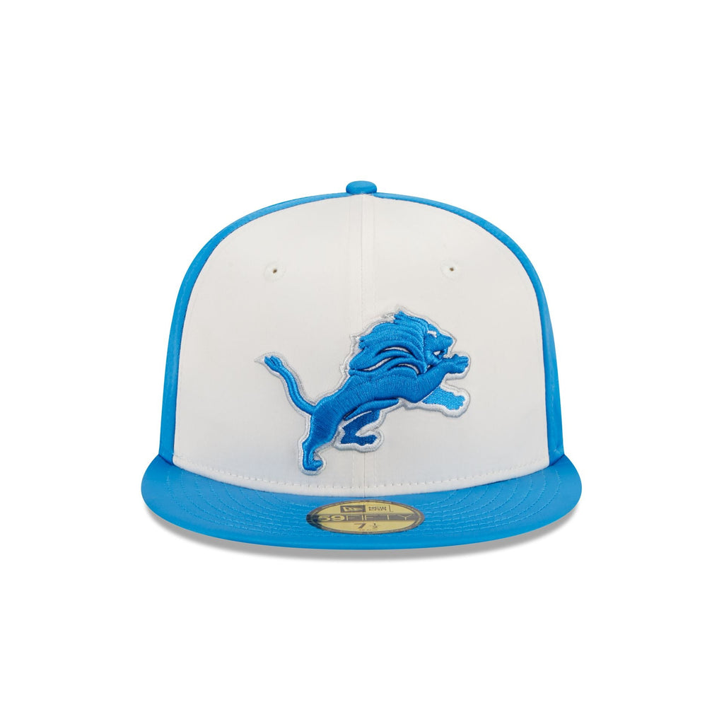 New Era Detroit Lions Throwback Satin 2023 59FIFTY Fitted Hat