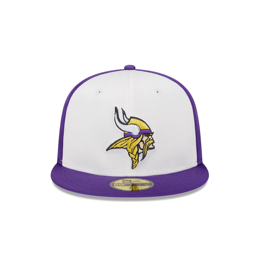 New Era Minnesota Vikings Throwback Satin 2023 59FIFTY Fitted Hat