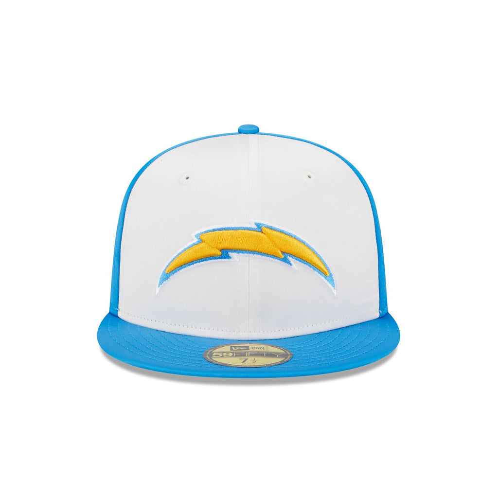 New Era Los Angeles Chargers Throwback Satin 2023 59FIFTY Fitted Hat