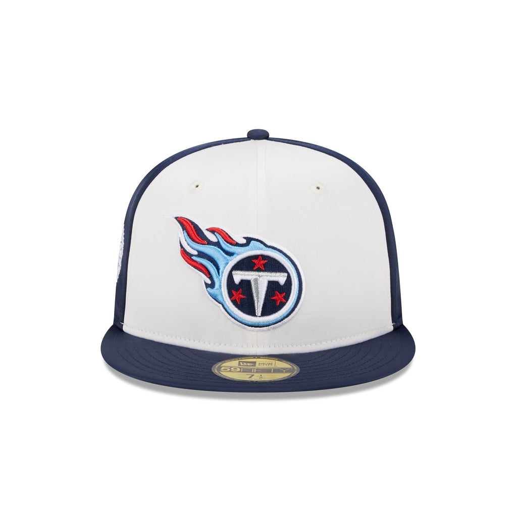 New Era Tennessee Titans Throwback Satin 2023 59FIFTY Fitted Hat