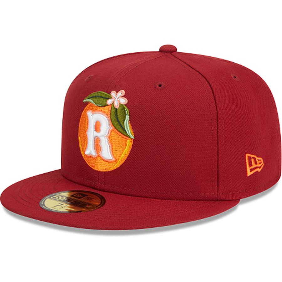 New Era Inland Empire 66ers Theme Night Red 59FIFTY Fitted Hat