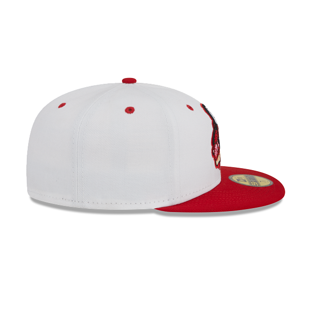New Era Lehigh Valley IronPigs Theme Night White 59FIFTY Fitted Hat