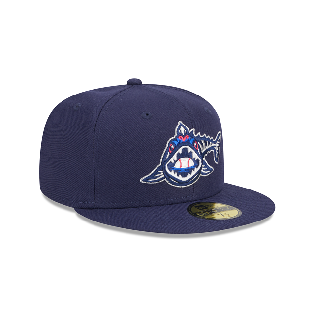 New Era Pensacola Blue Wahoos Theme Night Alt 59FIFTY Fitted Hat