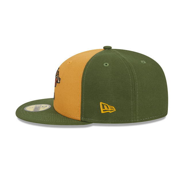 New Era Wisconsin Timber Rattlers Theme Night Green 59FIFTY Fitted Hat