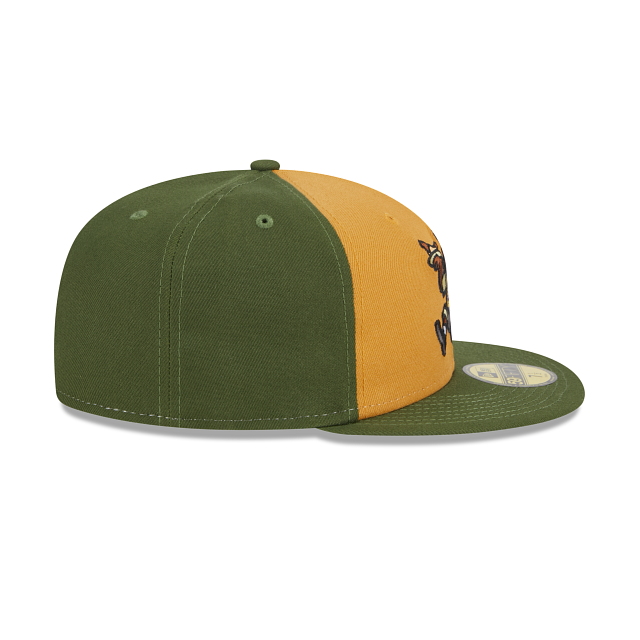 New Era Wisconsin Timber Rattlers Theme Night Green 59FIFTY Fitted Hat