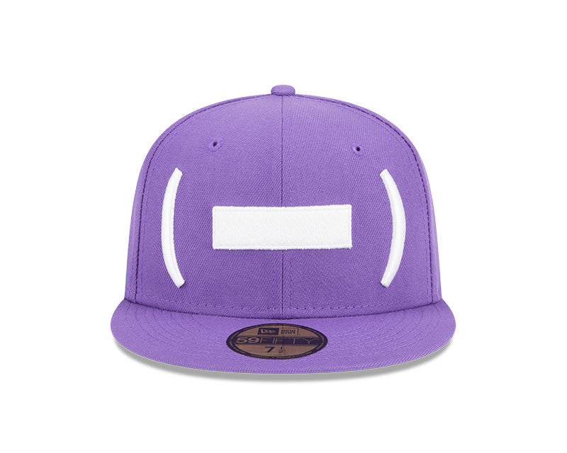 New Era Winston-Salem Hyphens Purple/White 59FIFTY Fitted Hat