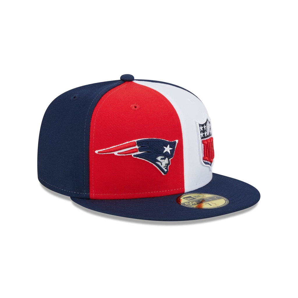 New Era New England Patriots 2023 Sideline 59FIFTY Fitted Hat