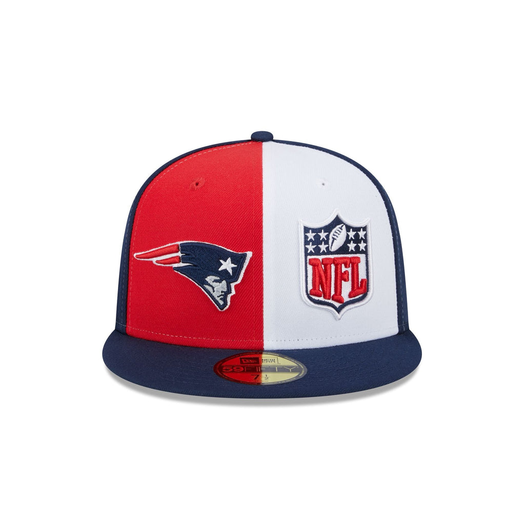 New Era New England Patriots 2023 Sideline 59FIFTY Fitted Hat