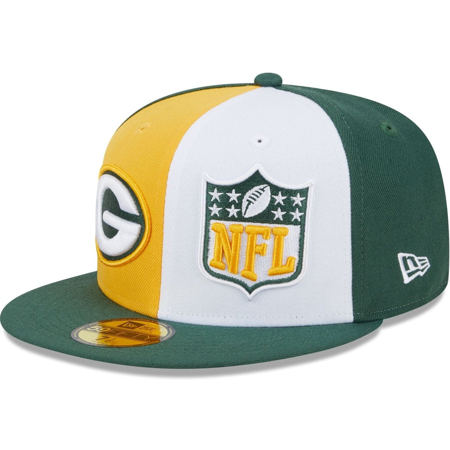 New Era Green Bay Packers 2023 Sideline 59FIFTY Fitted Hat