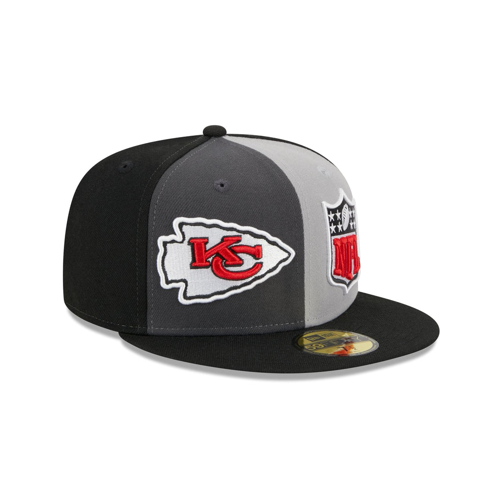 New Era Kansas City Chiefs 2023 Sideline Gray 59FIFTY Fitted Hat