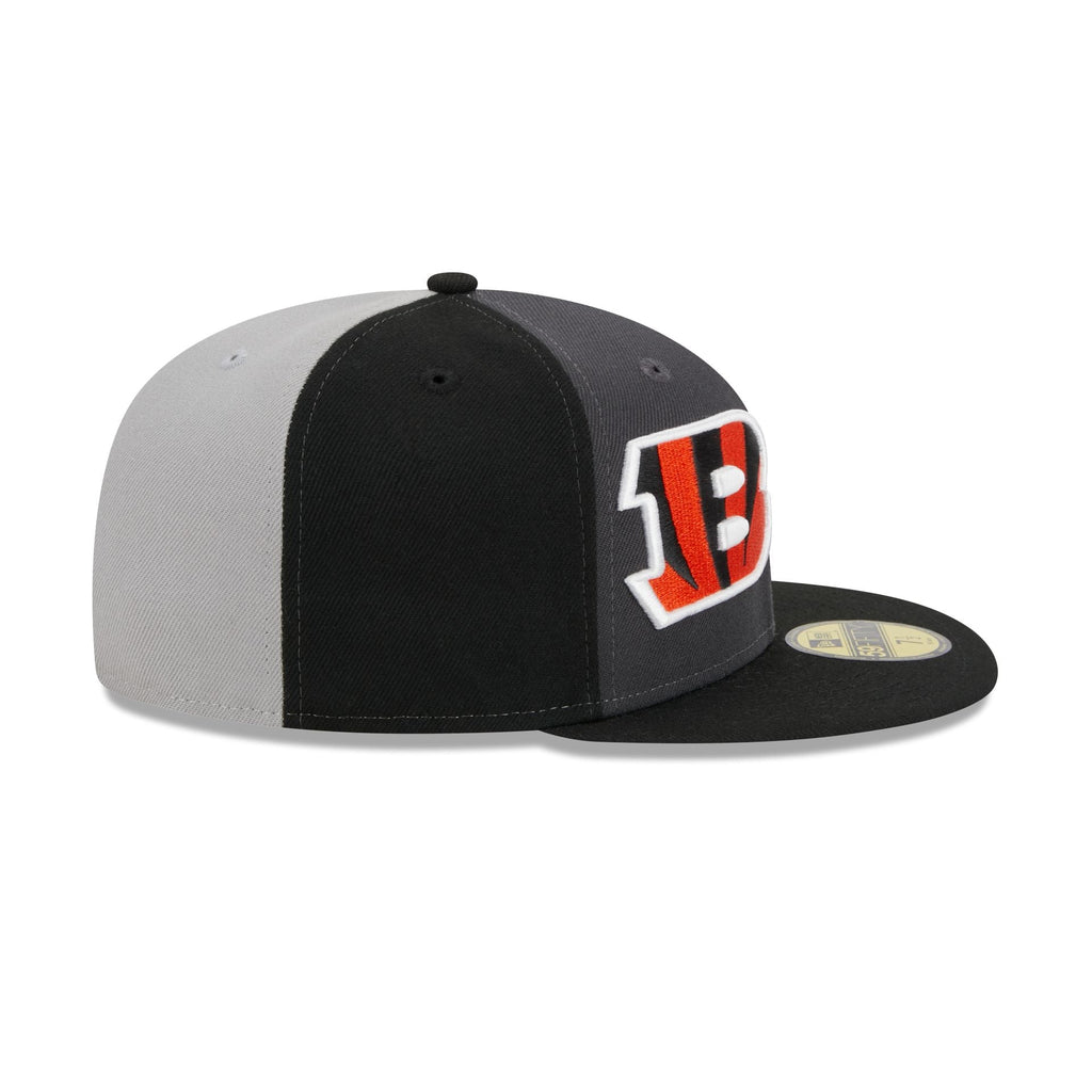 New Era Cincinnati Bengals 2023 Sideline Gray 59FIFTY Fitted Hat