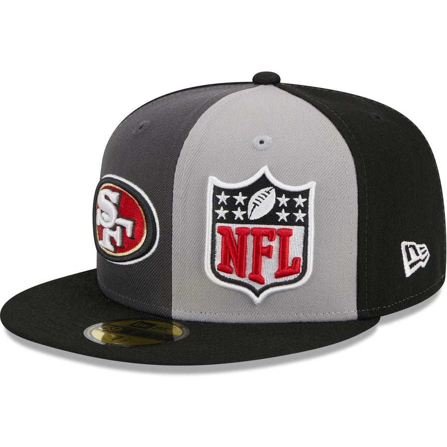 New Era San Francisco 49ers 2023 Sideline Gray 59FIFTY Fitted Hat