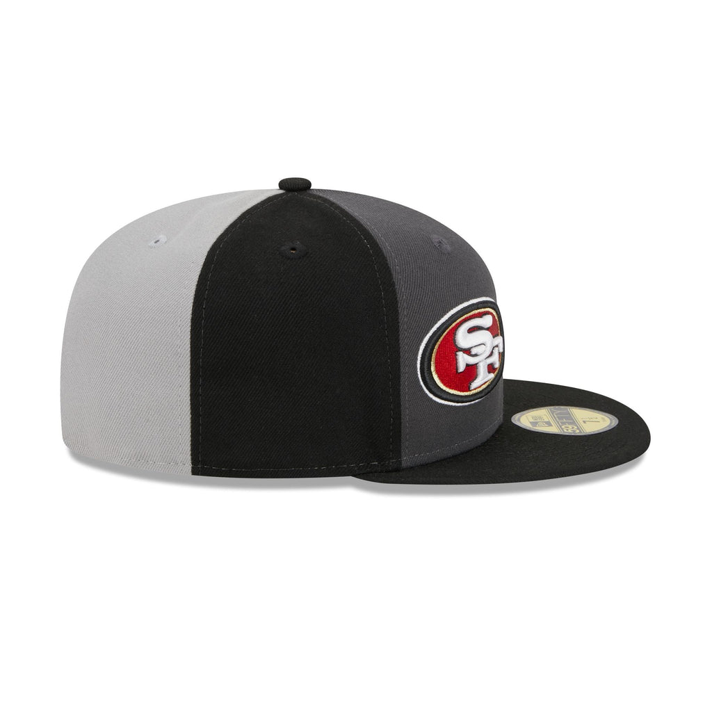 New Era San Francisco 49ers 2023 Sideline Gray 59FIFTY Fitted Hat