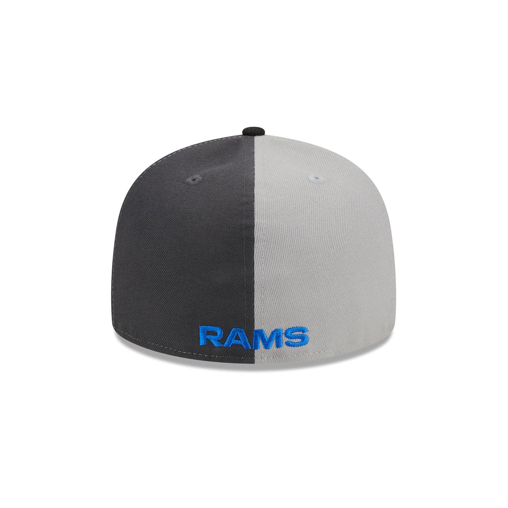 New Era Los Angeles Rams 2023 Sideline Gray 59FIFTY Fitted Hat