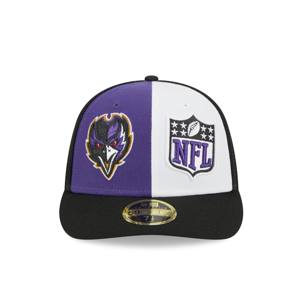 New Era Baltimore Ravens 2023 Sideline Low Profile 59FIFTY Fitted Hat