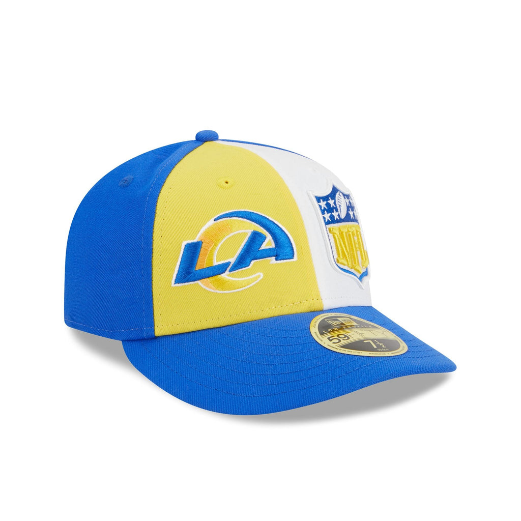 New Era Los Angeles Rams 2023 Sideline Low Profile 59FIFTY Fitted Hat