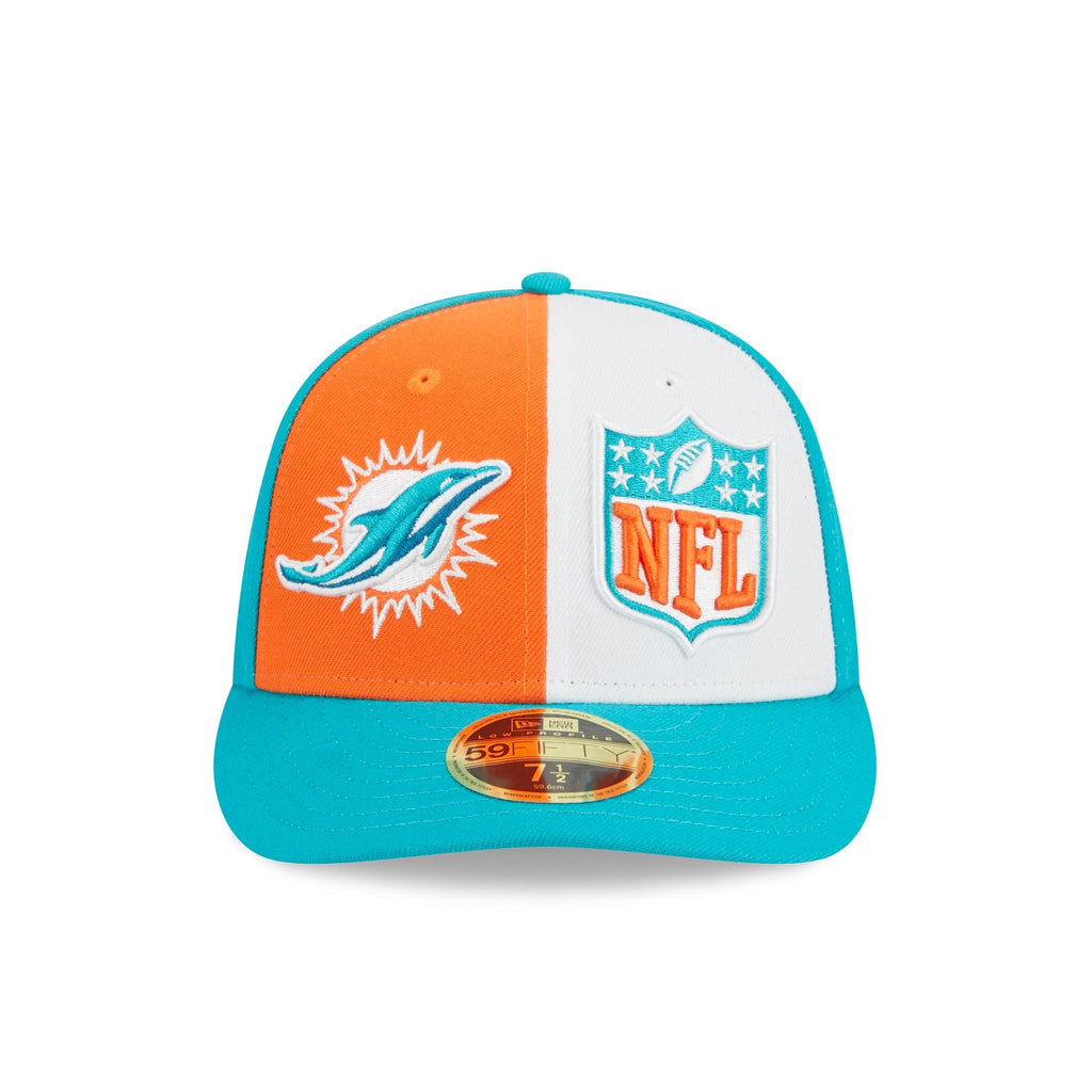 New Era Miami Dolphins 2023 Sideline Low Profile 59FIFTY Fitted Hat