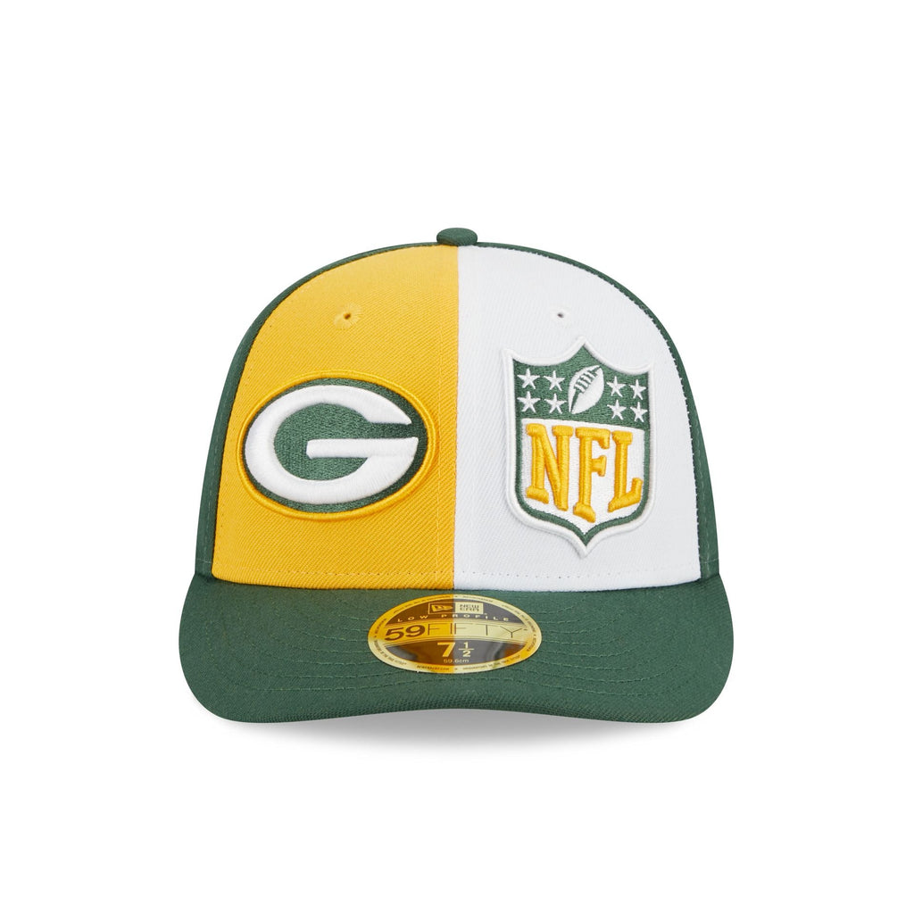 New Era Green Bay Packers 2023 Sideline Low Profile 59FIFTY Fitted Hat
