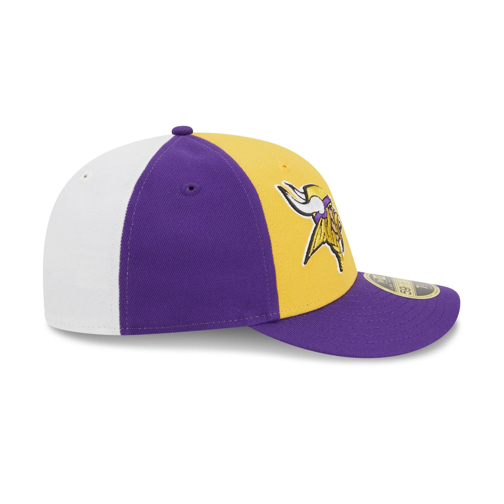 New Era Minnesota Vikings 2023 Sideline Low Profile 59FIFTY Fitted Hat
