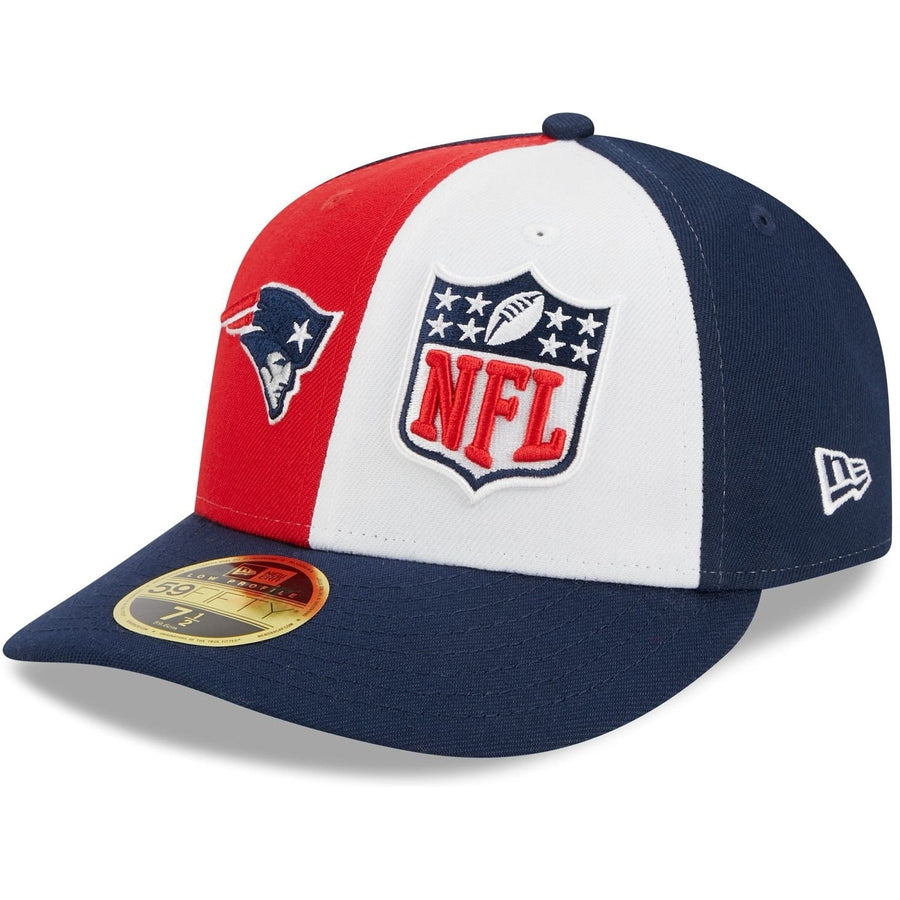 New Era New England Patriots 2023 Sideline Low Profile 59FIFTY Fitted Hat