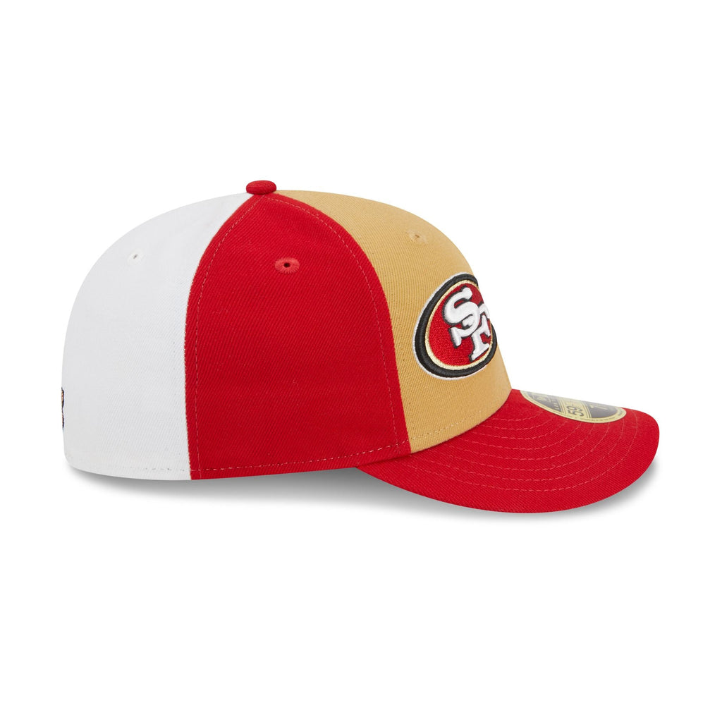 New Era San Francisco 49ers 2023 Sideline Low Profile 59FIFTY Fitted Hat