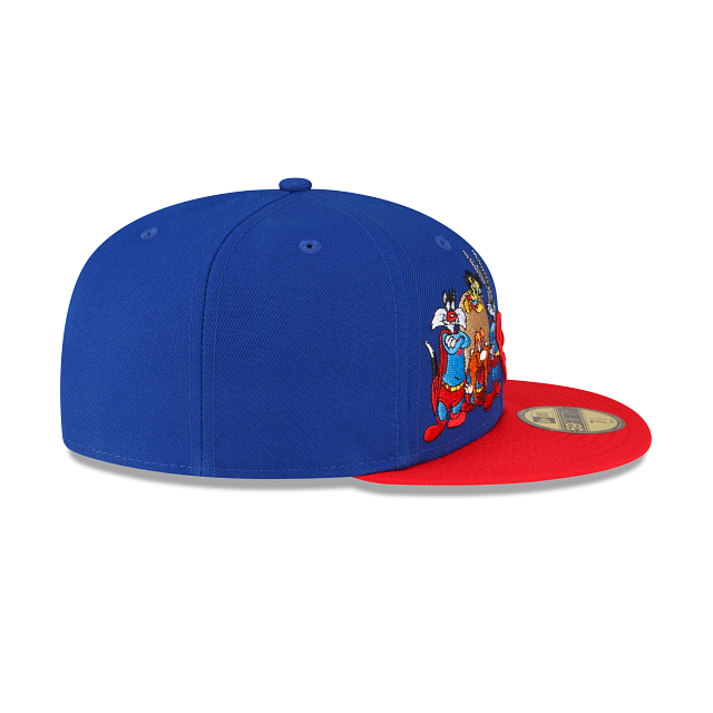 New Era Looney Tunes Mashup Blue 59FIFTY Fitted Hat