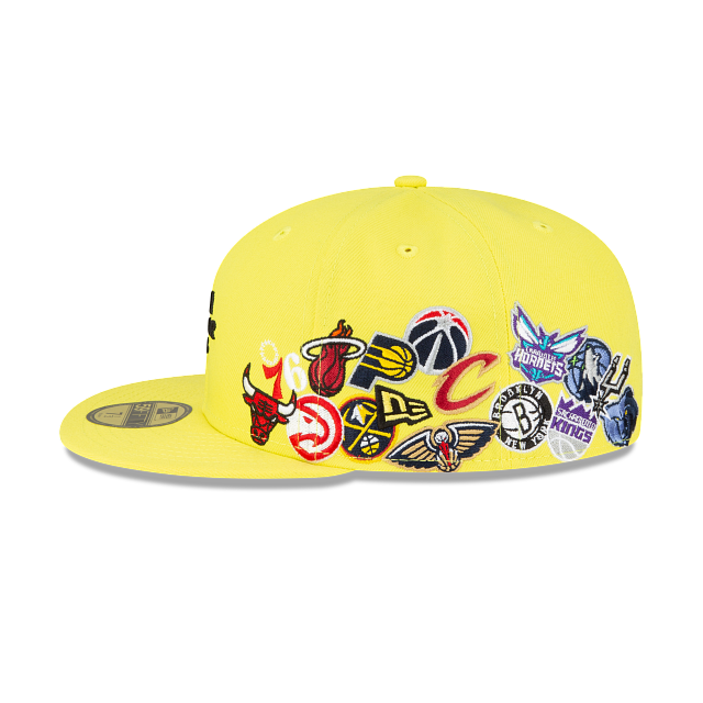 New Era Jon Stan X NBA All-Star 2023 Yellow 59FIFTY Fitted Hat